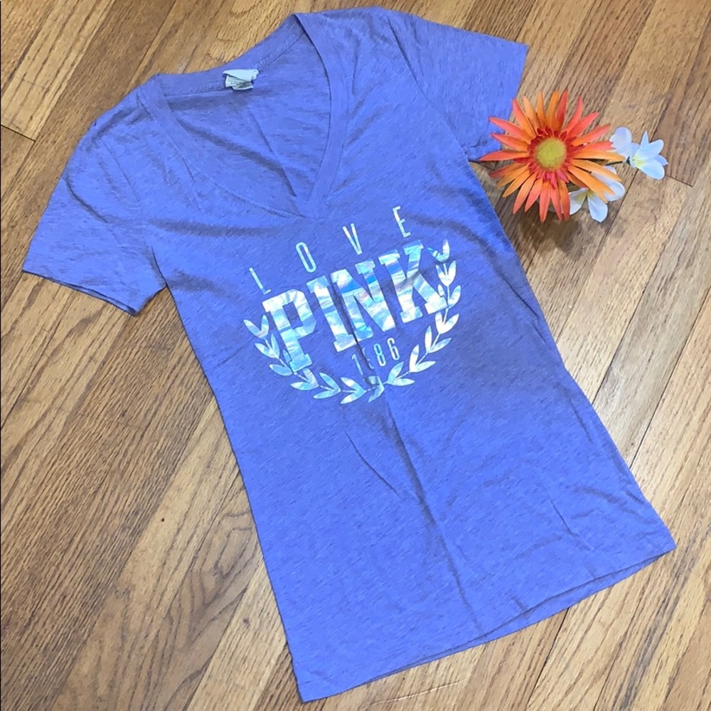 Pink Victoria’s Secret Purple Tee